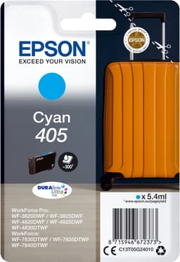 Epson 405 cyan blekkpatron C13T05G24010