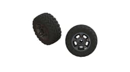 ARA550053 Ragnarok Mt Tires ST Glued Black Chrome