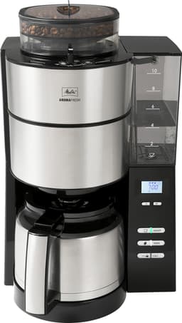 Melitta AromaFresh RWT Therm kaffemaskin MEL22225 (stål/sort)