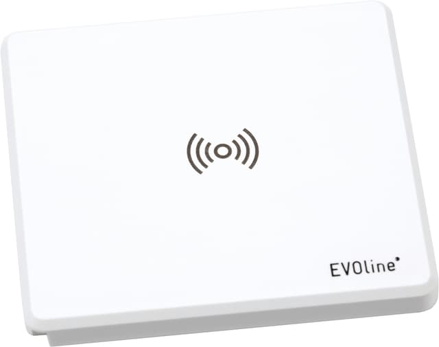 EVOline Square80 QI stikkontakt (hvit)