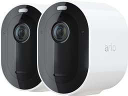 Arlo Pro 4 trådløst 2K QHD kamera 2-pakning (hvit)