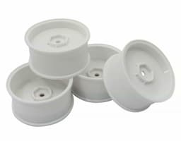 SJM Wheel Rim Offset 1.0/10.0 White 4pc