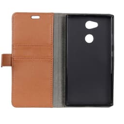 Lommebokdeksel 2-kort Sony Xperia XA2 Ultra (H4213)  - brun