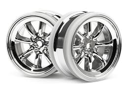 HPI-3937 MX60 8 Spoke Wheel Chrome