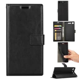 Lommebokdeksel 3-kort Sony Xperia XZ1 (G8341)  - Svart
