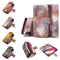 Lommebok forest vintage Apple iPhone X / Xs  - lilla