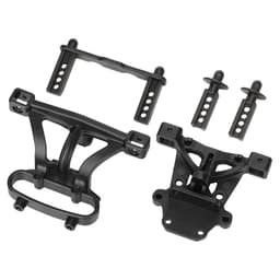 TRX-7015 Body mounts, front & rear/ body mount po