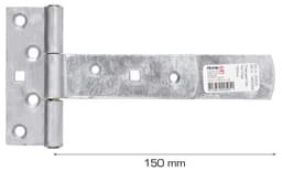 T-gångjärn - 150 mm