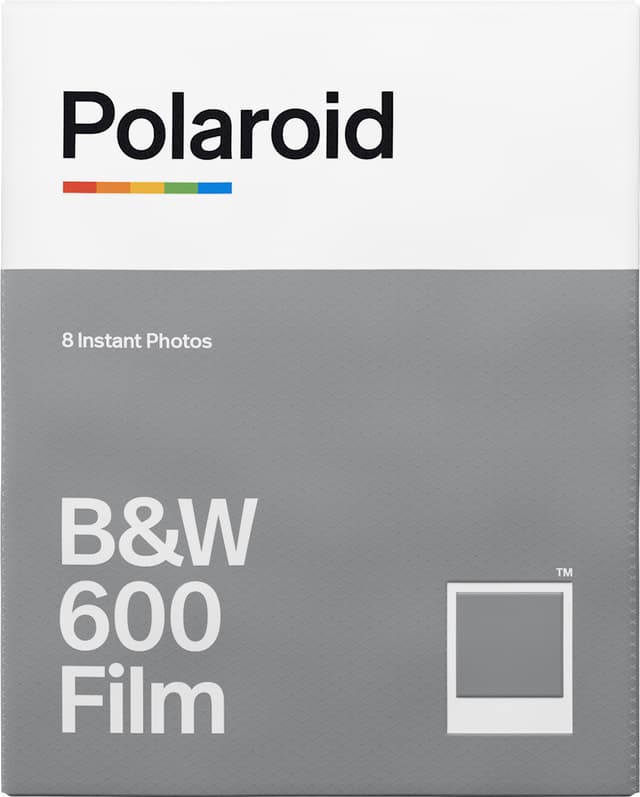 Polaroid 600 B&W sort/hvit-film