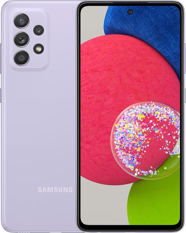 Samsung Galaxy A52s 5G smarttelefon 6/128GB (awesome violet)