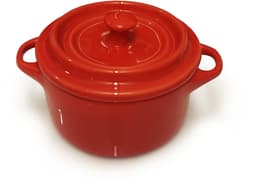 Cocotte med lokk 6-pk