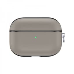 Valenta AirPods Pro Deksel Snap Case Leather Grå