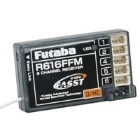 Futaba R616FFM Fasst Mikromottaker