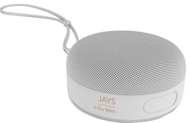 Jays s-Go Mini helt trådløs høyttaler (concrete white)