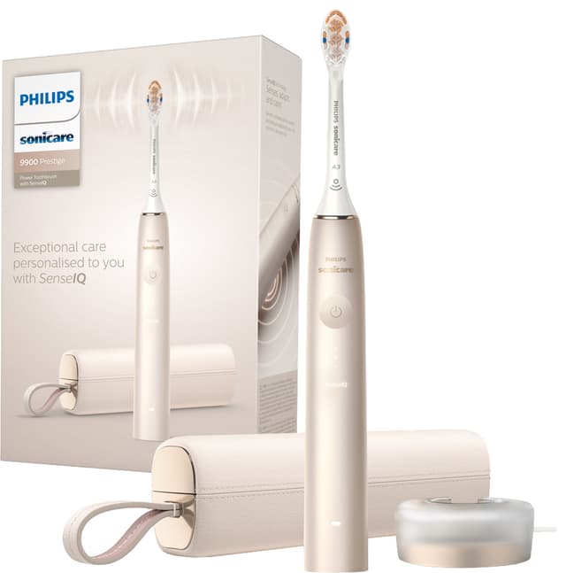 Philips Sonicare Prestige 9900 elektrisk tannbørste HX999211 (champagne)