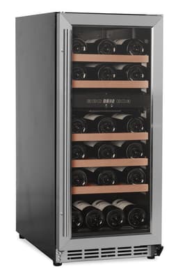 Cavin - Scandinavian Collection 800 - Innbyggbart vinskap Rustfritt  - 29 flaske