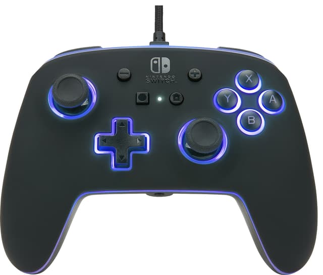 PowerA Enhanced Spectra kablet kontroller til Nintendo Switch (sort)