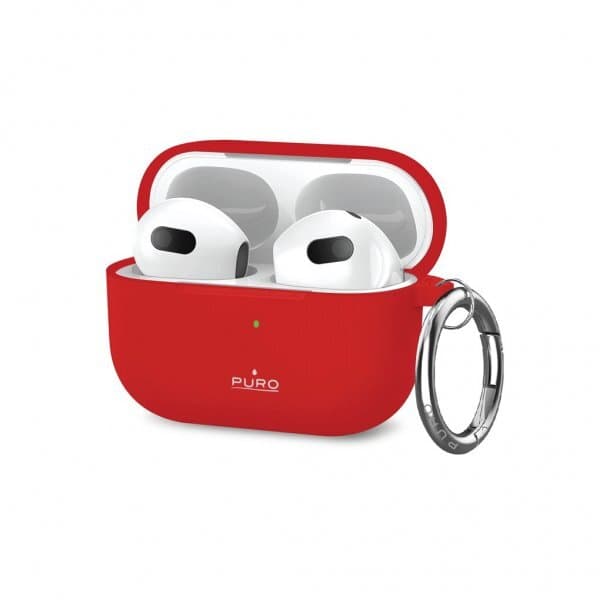 Puro AirPods 3 Deksel Icon Rød