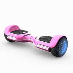 ClassyWalk® 2 LED Hoverboard - Rosa/Hvit