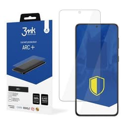 3MK Samsung Galaxy S21 5G, ARC+ skjermbeskytter, Galaxy S21, beskyttelsesfilm, klar