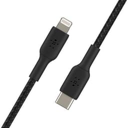 Belkin USB-C to Lightning Braided, Black (1m)