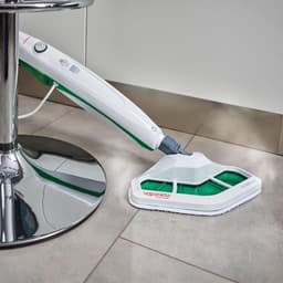 Polti Steam mopp PTEU0272 Vaporetto SV400_Hygiene Power 1500 W, vanntank kapasitet 0,3 L, hvit/grønn