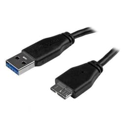 StarTech.com USB3AUB1MS, 1 m, USB A, Micro-USB B, USB 3.2 Gen 1 (3.1 Gen 1), Han
