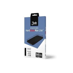 3MK HardGlass Max Lite skjermbeskytter, Samsung, Galaxy A70, herdet glass, gjennomsiktig/svart