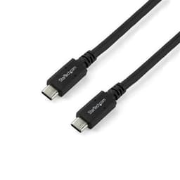 StarTech.com USB315C5C6, 1,8 m, USB C, USB C, USB 3.2 Gen 1 (3.1 Gen 1), 5000 Mbit/s, Sort