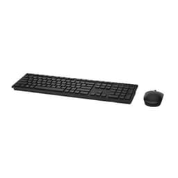 Dell KM636 trådløst tastatur og mussett, USB, Tastaturoppsett US/LT, Trådløs tilkobling