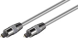 Goobay Toslink-kabel 6mm med metallkontakter
