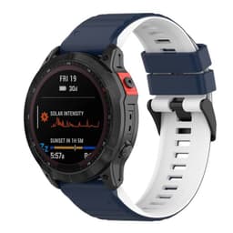 Twin RIB Armbånd Garmin Fenix 7 - Blå/hvit