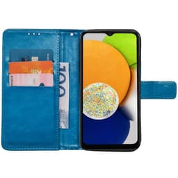 Mobil lommebok 3-kort Samsung Galaxy A03s - Lyseblå