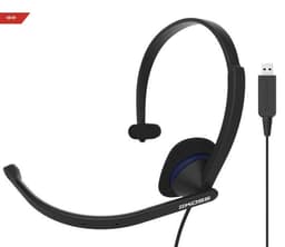 Koss hodetelefoner CS195 USB-hodebånd/på øret, USB, mikrofon, svart,