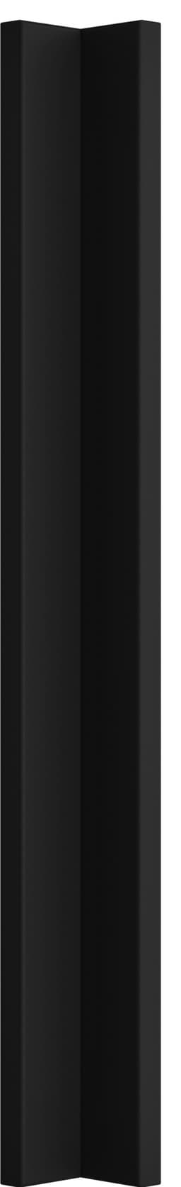 Epoq Pure hjørnefront 7x70  (matt sort)