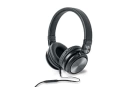 Muse Stereo-hodetelefoner M-220 CF Over-ear, Mikrofon, Kablet, Aux-kontakt, Svart