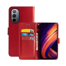 Mobil lommebok 3-kort Motorola Edge X30 - Rød