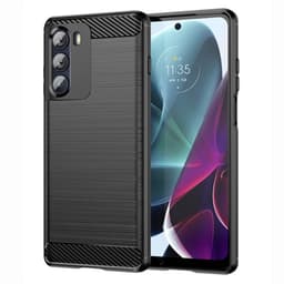 Børstet silikondeksel Motorola Edge 30 Pro