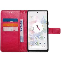 Mobil lommebok 3-kort Google Pixel 7 Pro - Rosa