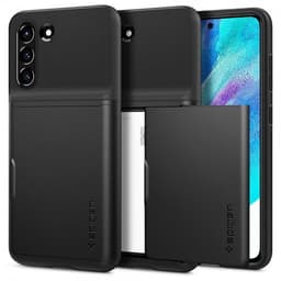 Spigen Samsung Galaxy S21 FE Deksel Slim Armor CS Svart