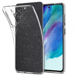 Spigen Samsung Galaxy S21 FE Deksel Liquid Crystal Glitter Crystal Quartz