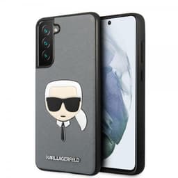 Karl Lagerfeld Samsung Galaxy S21 FE Deksel Saffiano Karl Sølv