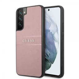 Guess Samsung Galaxy S22 Plus Deksel Saffiano Metal Logo Rosa