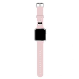 Karl Lagerfeld Apple Watch 38/40/41mm Armbånd Iconic Karl Rosa