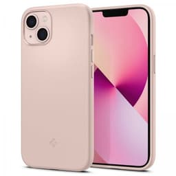 Spigen iPhone 13 Deksel Silicone Fit Rosa