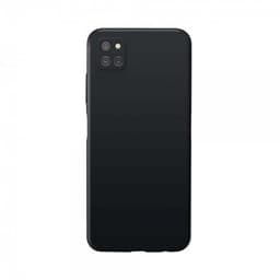 XQISIT Samsung Galaxy A03 Deksel Silicone Case Svart