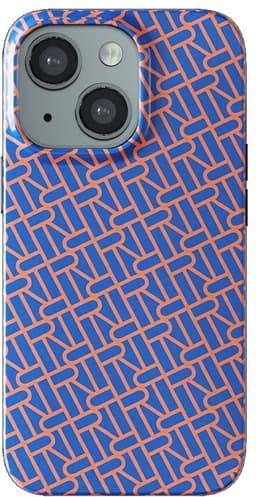 R&F telefondeksel til iPhone 13 (blue apricot)