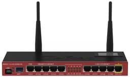 MikroTik Router RB2011UIAS-2HND-IN 802.11n, 10/100/1000 Mbit/s, Ethernet LAN (RJ-45) porter 10, Antennetype Ekstern, 1xUSB