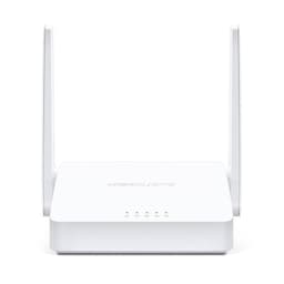 Mercusys Wireless N ADSL2+ Modem Router MW300D 802.11n, 300 Mbit/s, 10/100 Mbit/s, Ethernet LAN (RJ-45) porter 3, Antennetype 2 × Ekstern, Hvit