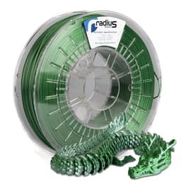 Radius Magic PLA  1.75mm 750g - White/Green